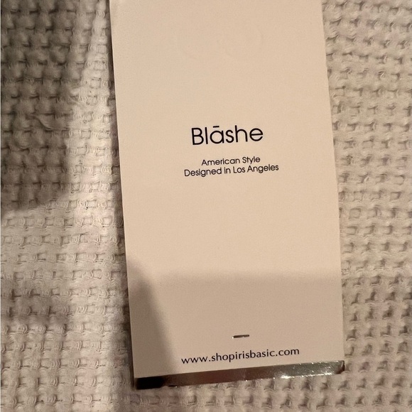 BLASHE Jean crop top NWT - Picture 3 of 5